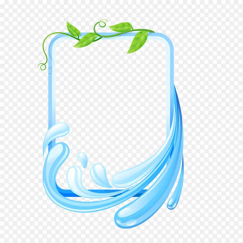 ��ɫˮ�α߿�-������