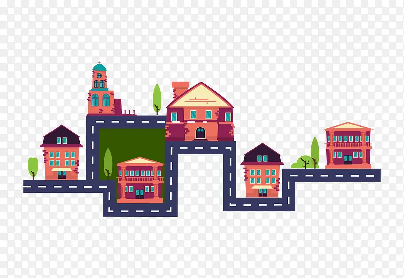 ��ƽ�����е�·ͼ-������