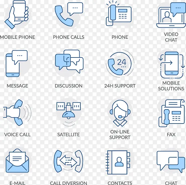 ͨѶ��ťͼ�����ʸ���ز�-������