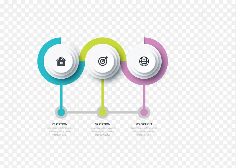 ʸ������Բ��PPT����ͼ��-������