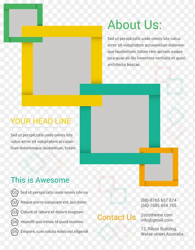 ��Լ�����ʵ�ҳģ��-������