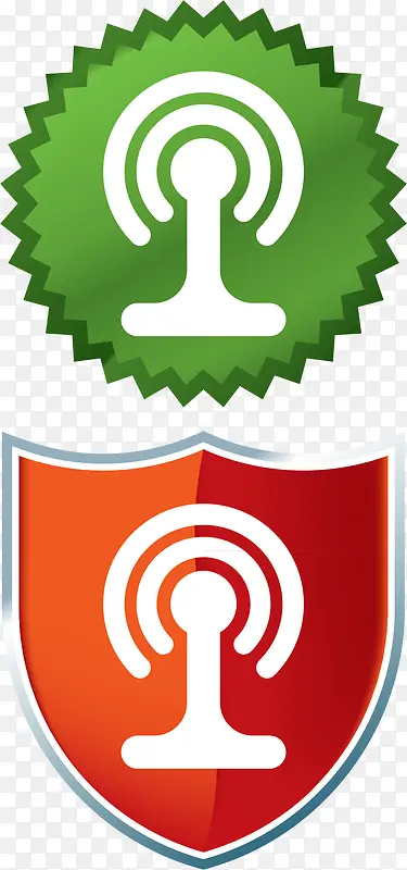 ����WIFI��־PNGʸ��Ԫ��-������