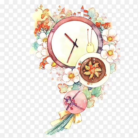 ʱ�ӻ����ֻ�廭-������