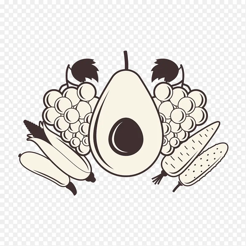 ˮ���߲˱�ǩ �ڰױ�ƽ-������