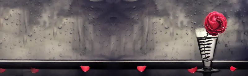 �ڰײ���ˮ��õ�屳��banner-������