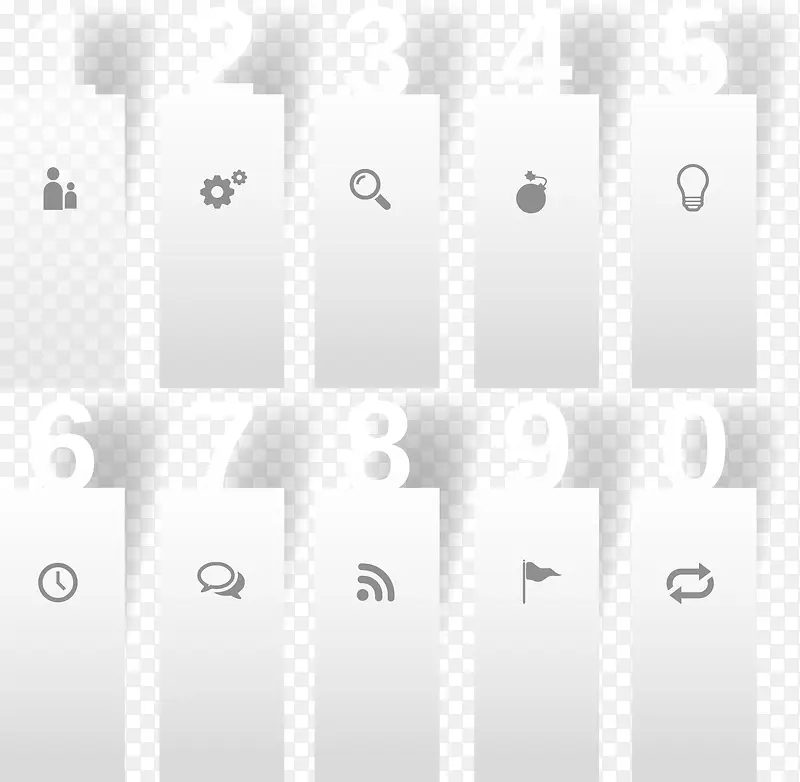 ��ɫ���ֱ�ǩֽpptԪ��-������