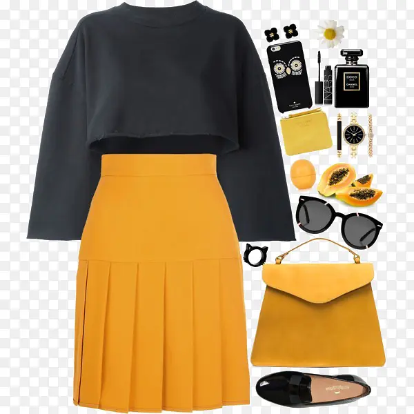 ��ɫ���ºͻ�ɫȹ��-������