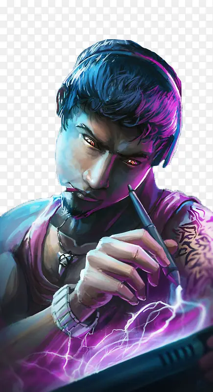 ��Ϸ��ɫ�廭-������