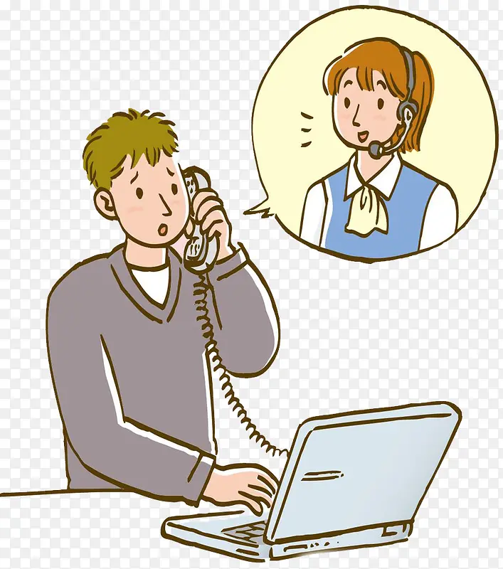 �����ͷ��绰-������