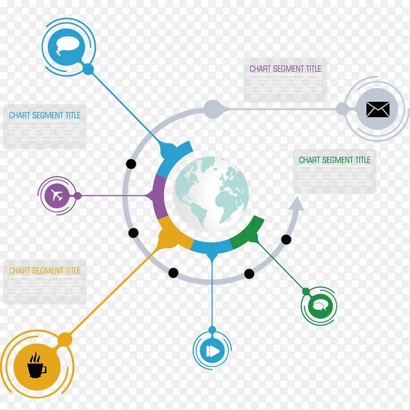 ʸ�����ݷ�����ĿPPTͼ��-������