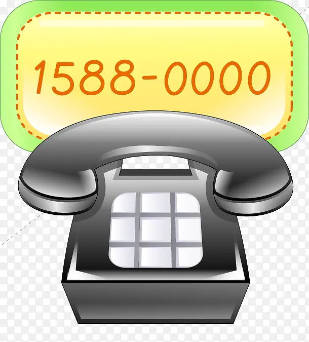 ��ɫ�绰ʸ��ͼ-������