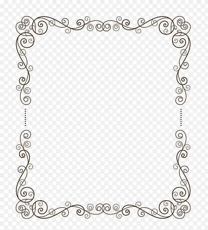 ���ɫŷʽ���Ʊ߿�-������