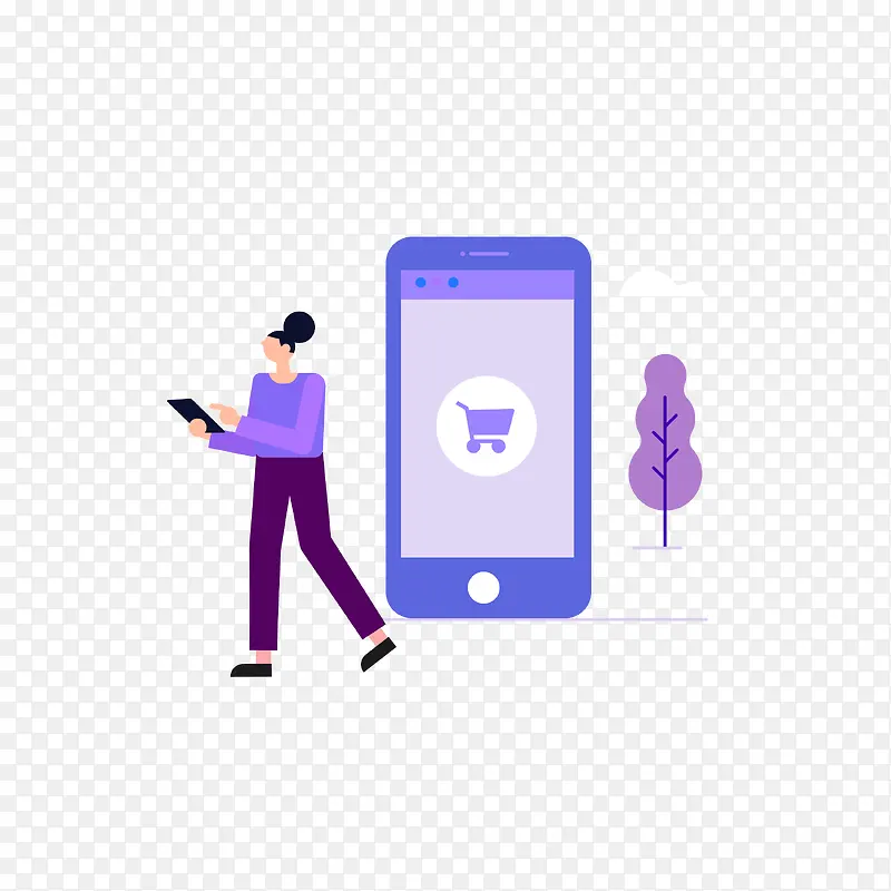 Ů�����ֻ�APP�ز�PNG-������