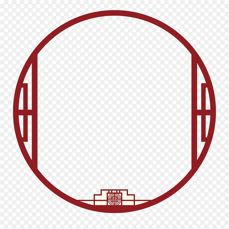 ��ɫ��Բ���й���߿�����-������