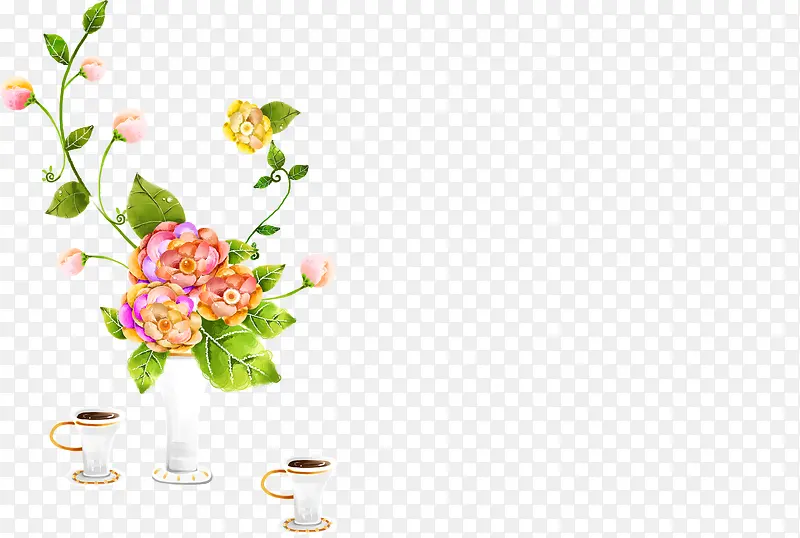 �ֻ浭�Ų�ɫõ�廨-������