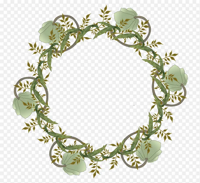 ��ɫ��֦�����ı�����ʸ��ͼ-������