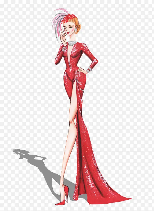 �Ըз�װŮģ�ز廭-������