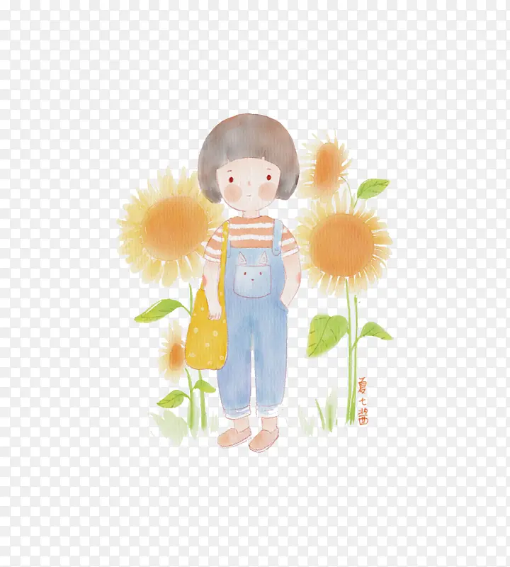 �ɰ���СŮ���ֻ�廭-������