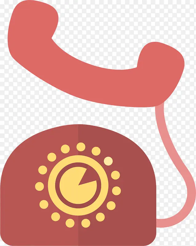 ��ɫ��Բ��ʸ���绰-������