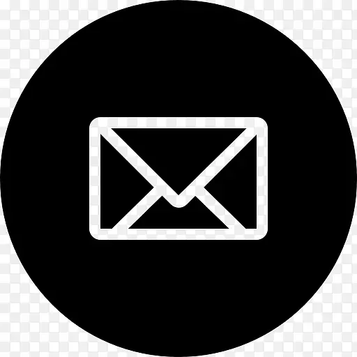 �µĵ����ʼ���ٷ����ں�ɫ��Բ�ΰ�ťͼ��-������