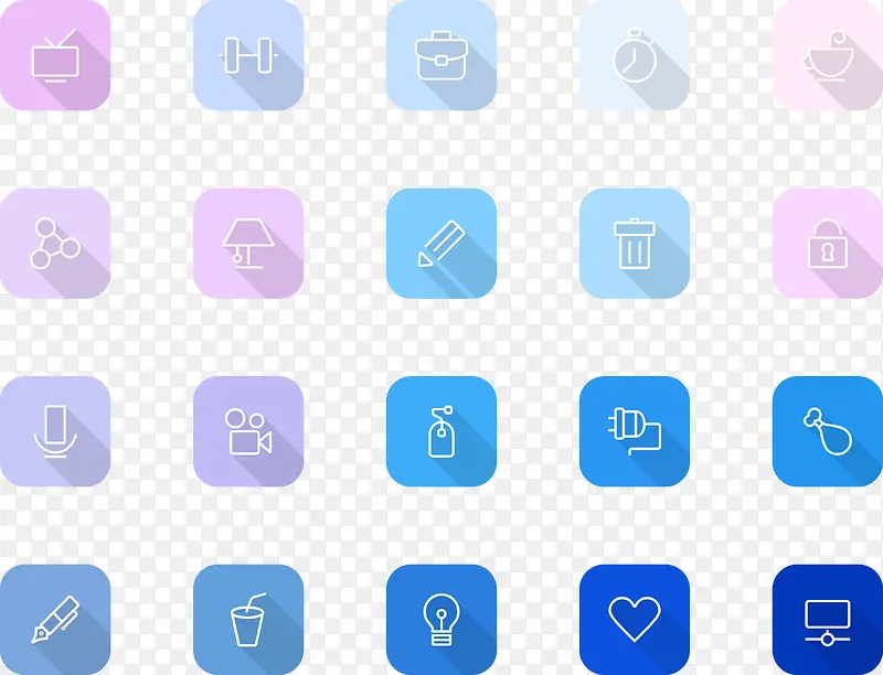 ������ɫ��ƽUIͼ��APP-������