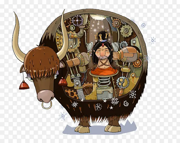 ����ŷ���廭��ţ-������