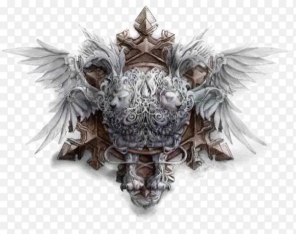 ��ɫ���˫ͷ����ͼ��-������