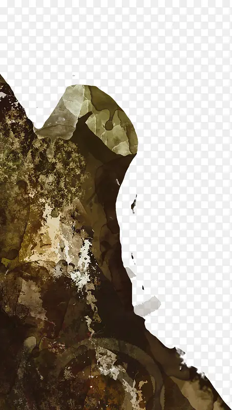 �ֻ�ɭ��ľ׮�廭-������