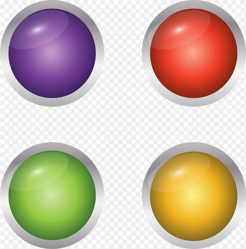 ��ɫԲ��3D��ť-������