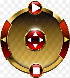 ��Ϸ�����ſ�Բ�ΰ�ť-������