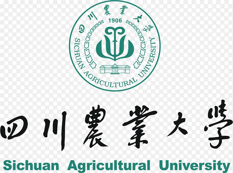 �Ĵ�ũҵ��ѧlogo-������