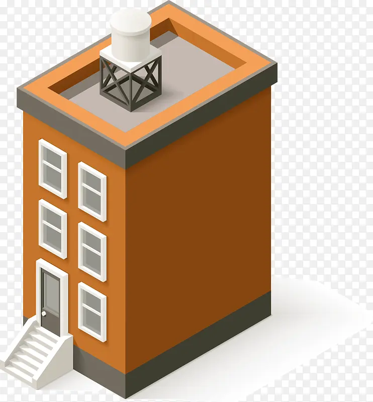 ��ɫ¥��װ��ʸ���ز�-������