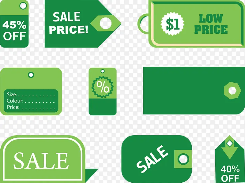 ��ɫ�����۱�ǩ-������