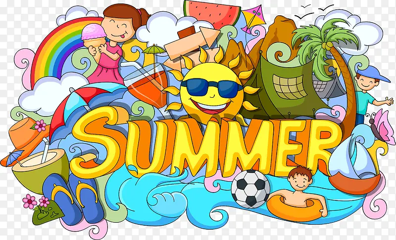 �����ļ�summer�廭-������