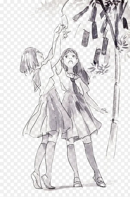 ��ͯװ�β廭-������