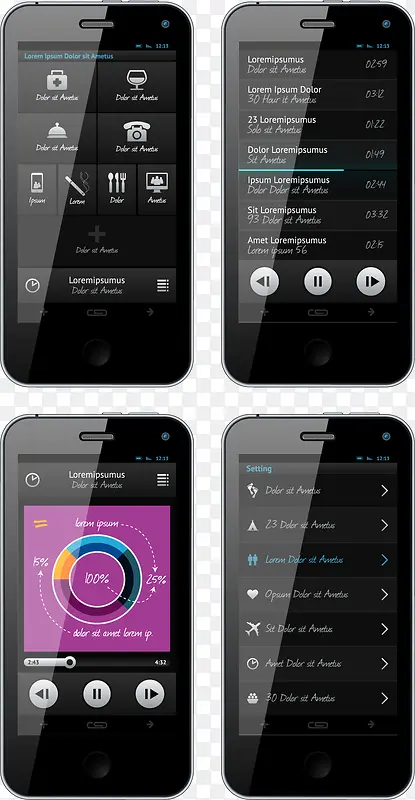 �ֻ�����Ӧ��ʸ���ز�-������