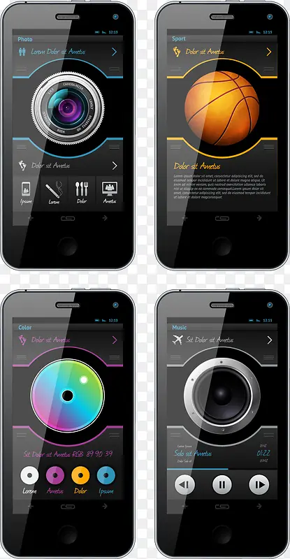 �ֻ�����Ӧ��ʸ���ز�-������