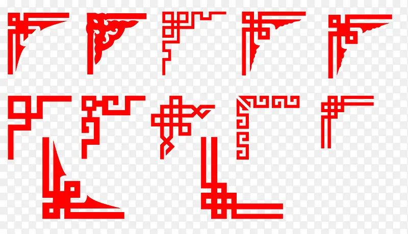 ��ʽ��ɫ���ű߿�װ��ͼ��-������