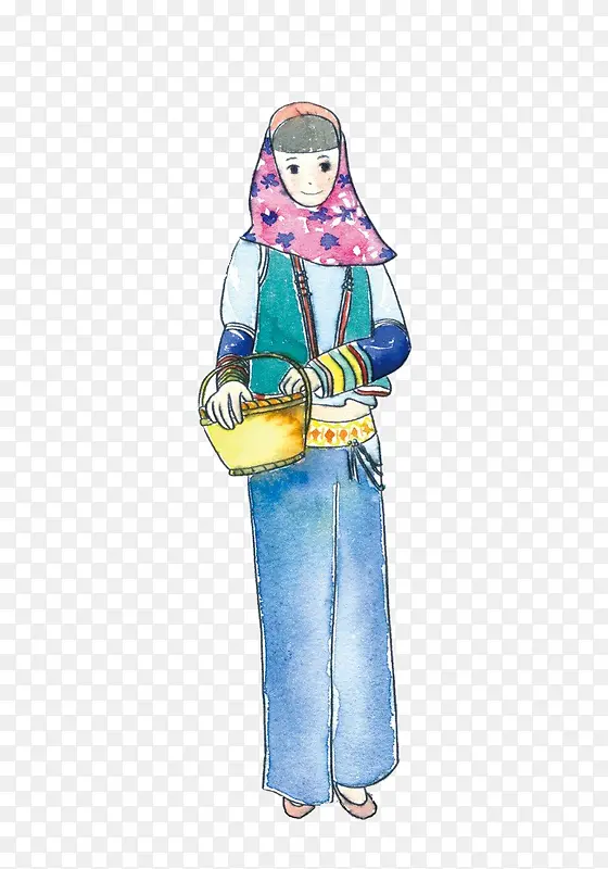 �����ӵĻݰ�Ů��ˮ�ʻ�-������