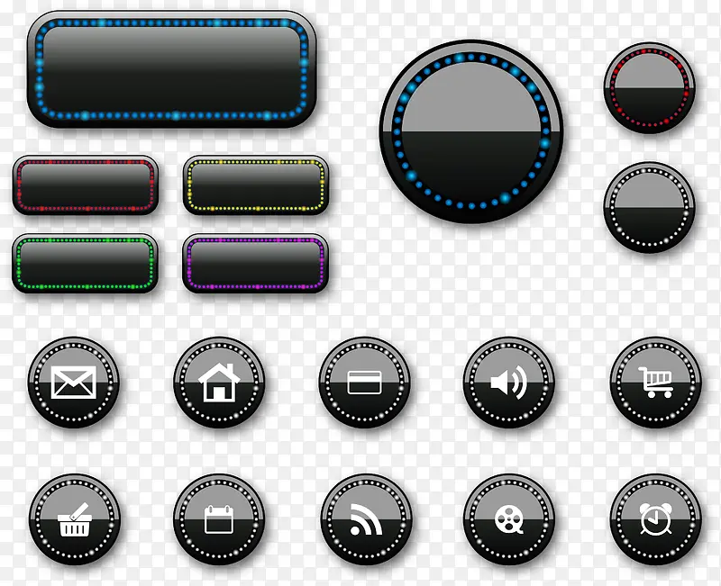 ��ɫ�ʸа�ť���ͼ-������