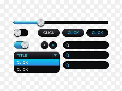 ui��ť����PSDԴ�ļ�����-������