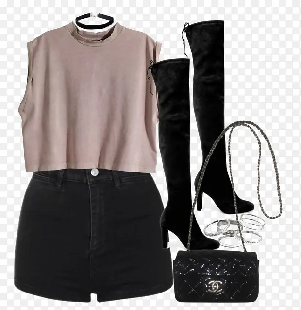 ��ɫ���ºͺ�ɫȹ��-������