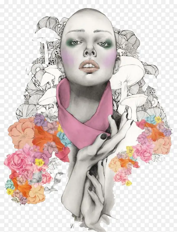 ��ɫˮ�ʹ�ͷ��Ů-������