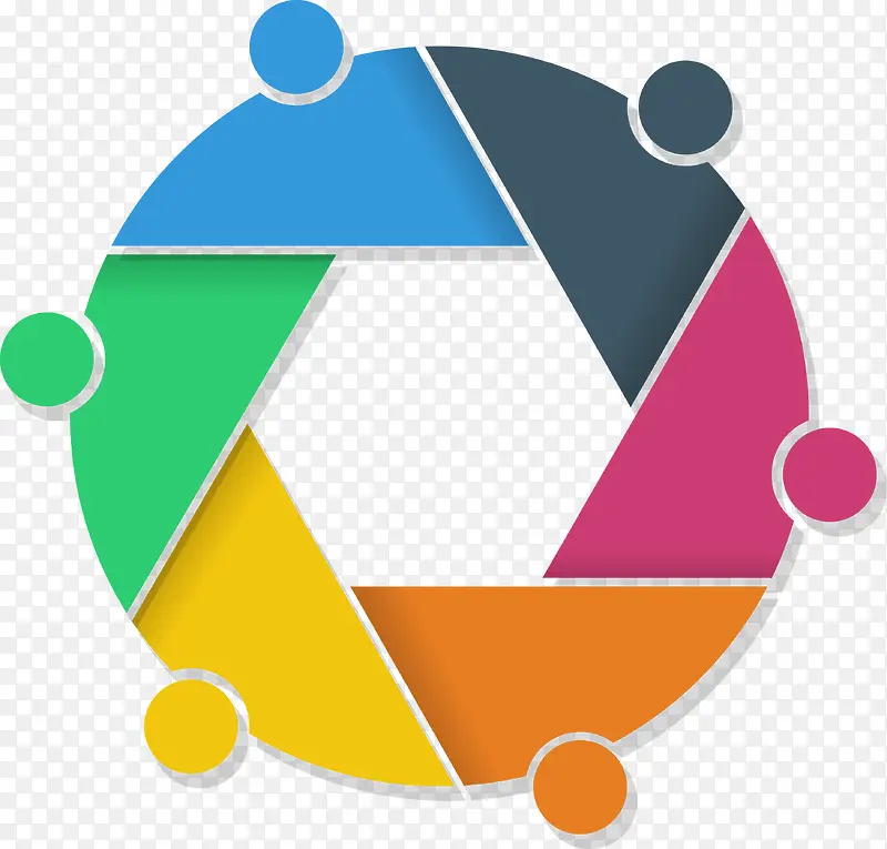 ʸ����ɫԲ�ηֿ�PNGͼƬ-������