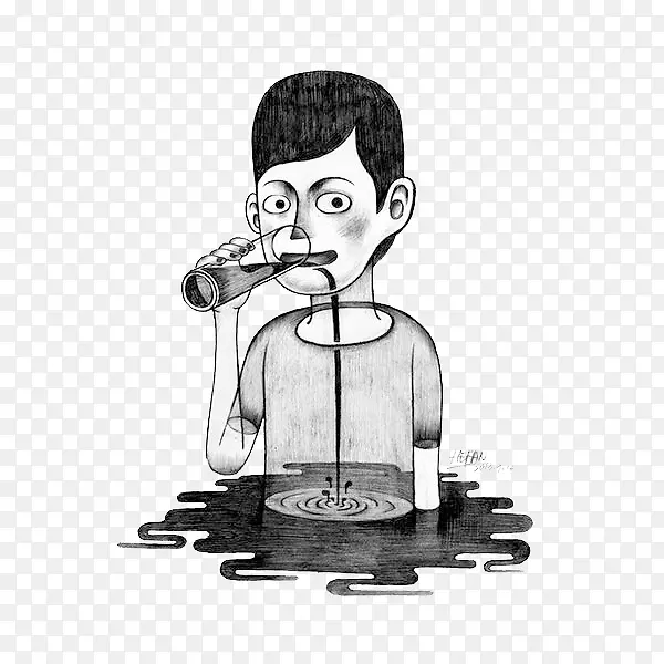 �ڰ�����廭-������