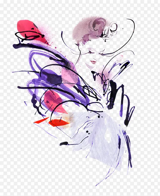 ˮ���ֻ�����廭-������