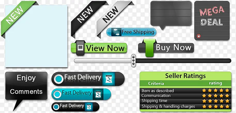 ��ɫUI�ؼ���ť-������