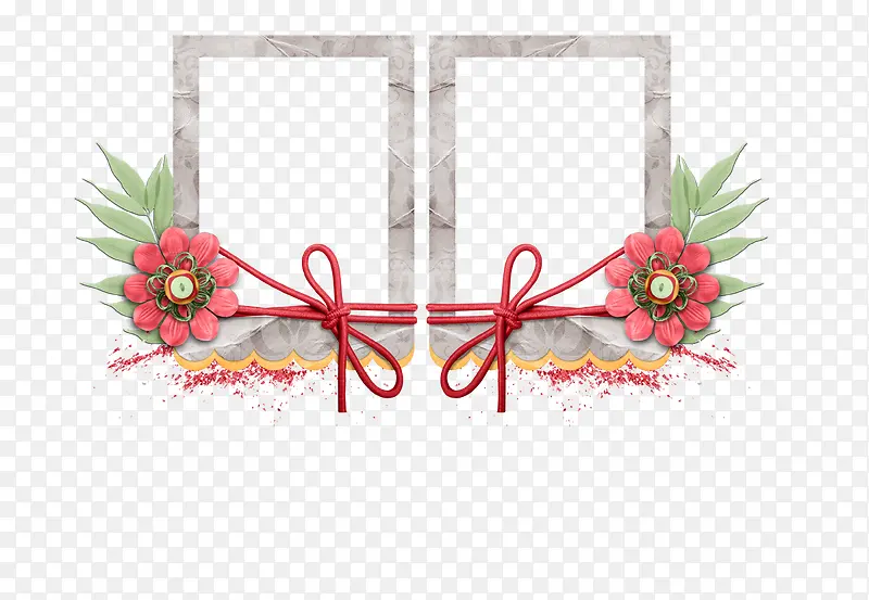 ��ɫ���䳤���α߿�-������