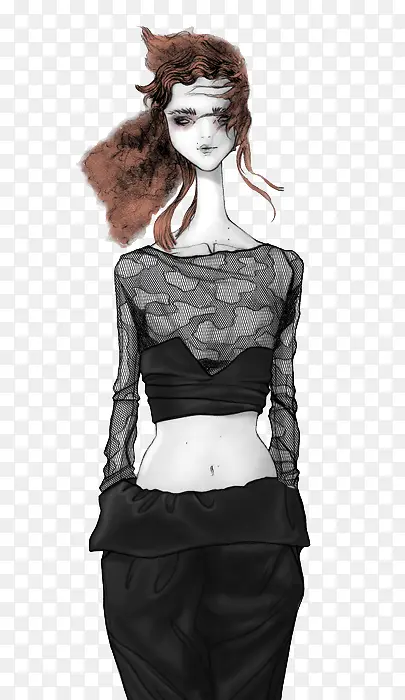 ��Լ����Ůװ��Ʋ廭-������