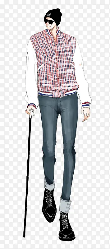 ���������ʽʱװ��Ʋ廭-������